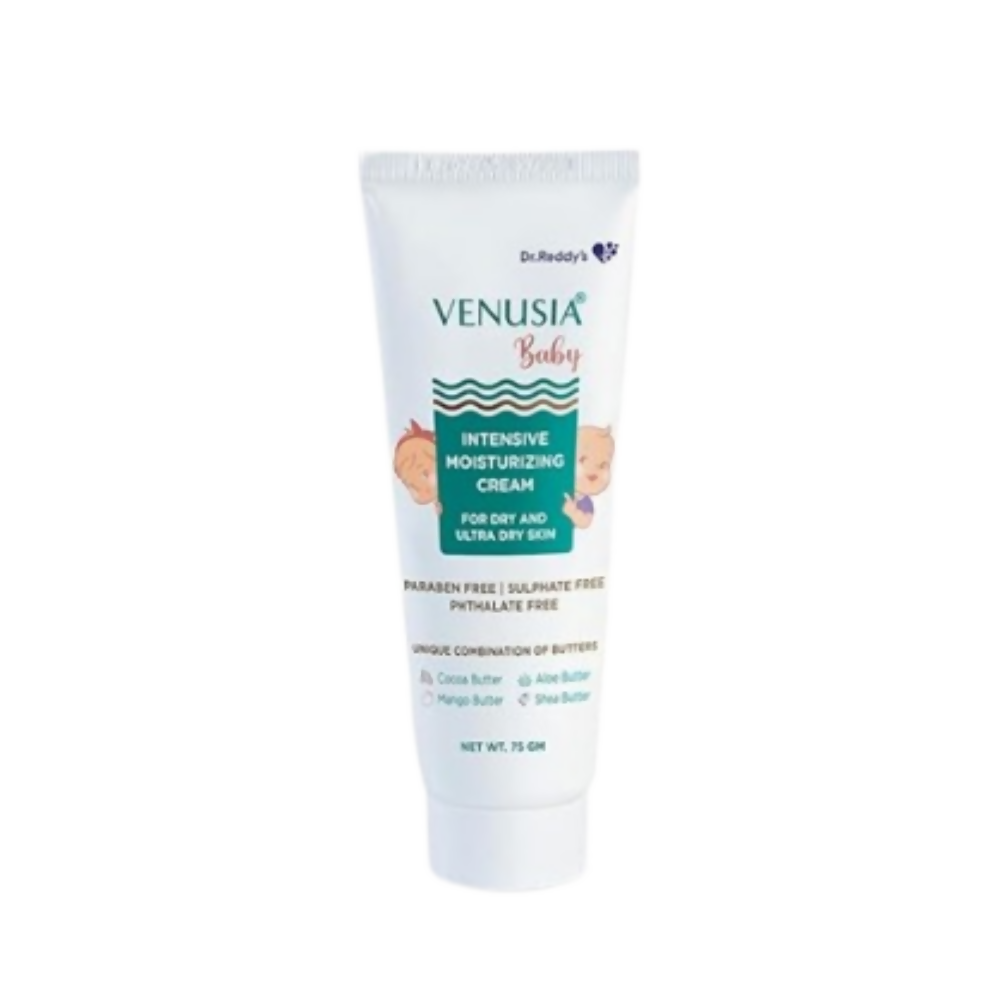 Dr. Reddy's Venusia Baby Intensive Moisturizing Cream | For Dry & Ultra-Dry Skin | Paraben & Sulphate-Free - Distacart