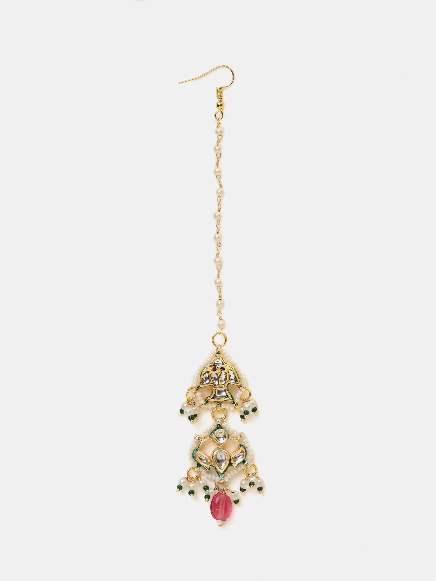 Ruby Raang Sindoor Maang Tikka - Distacart