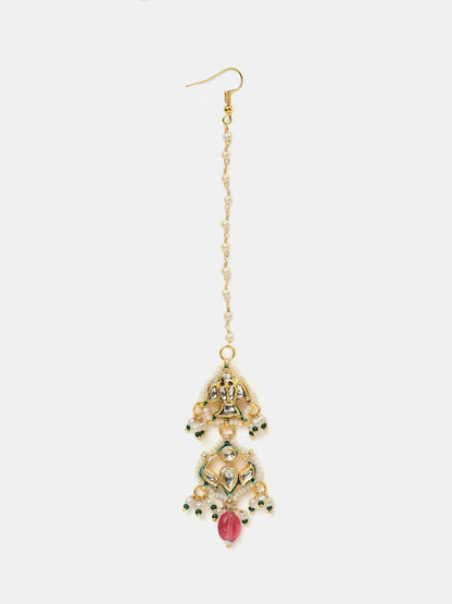 Ruby Raang Sindoor Maang Tikka - Distacart