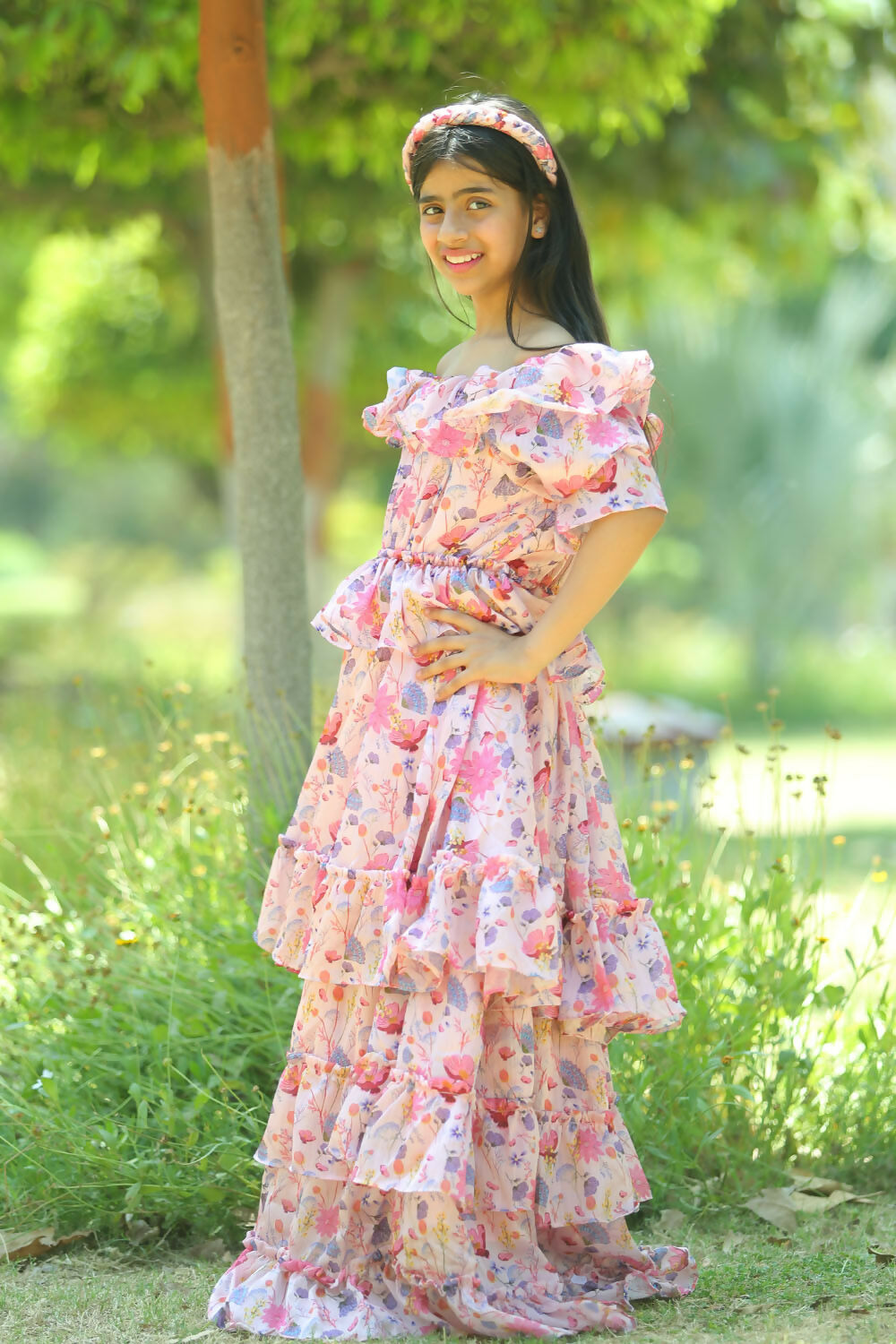 glam_tierred_dress_side