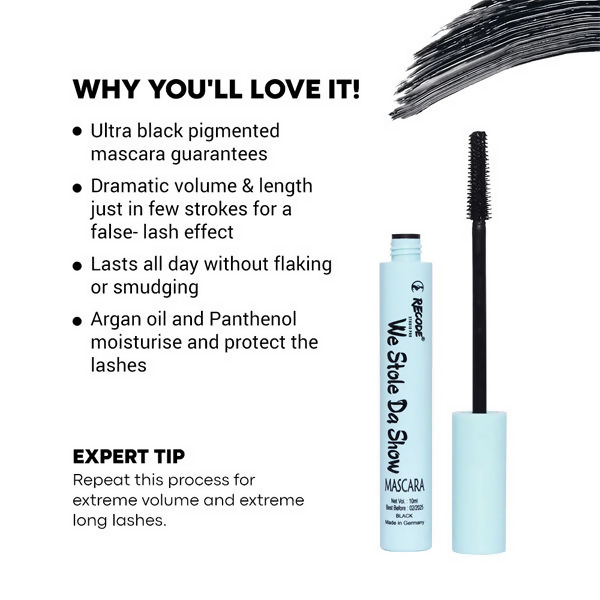 Recode We Stole The Show Mascara - Black - Distacart