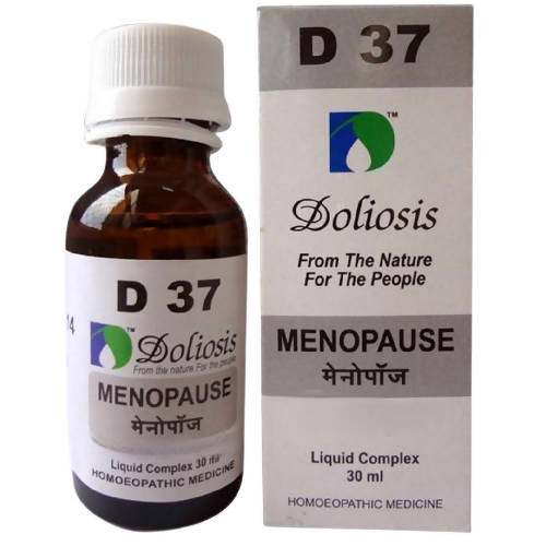 Doliosis Homeopathy D37 Menopause Drops - Distacart
