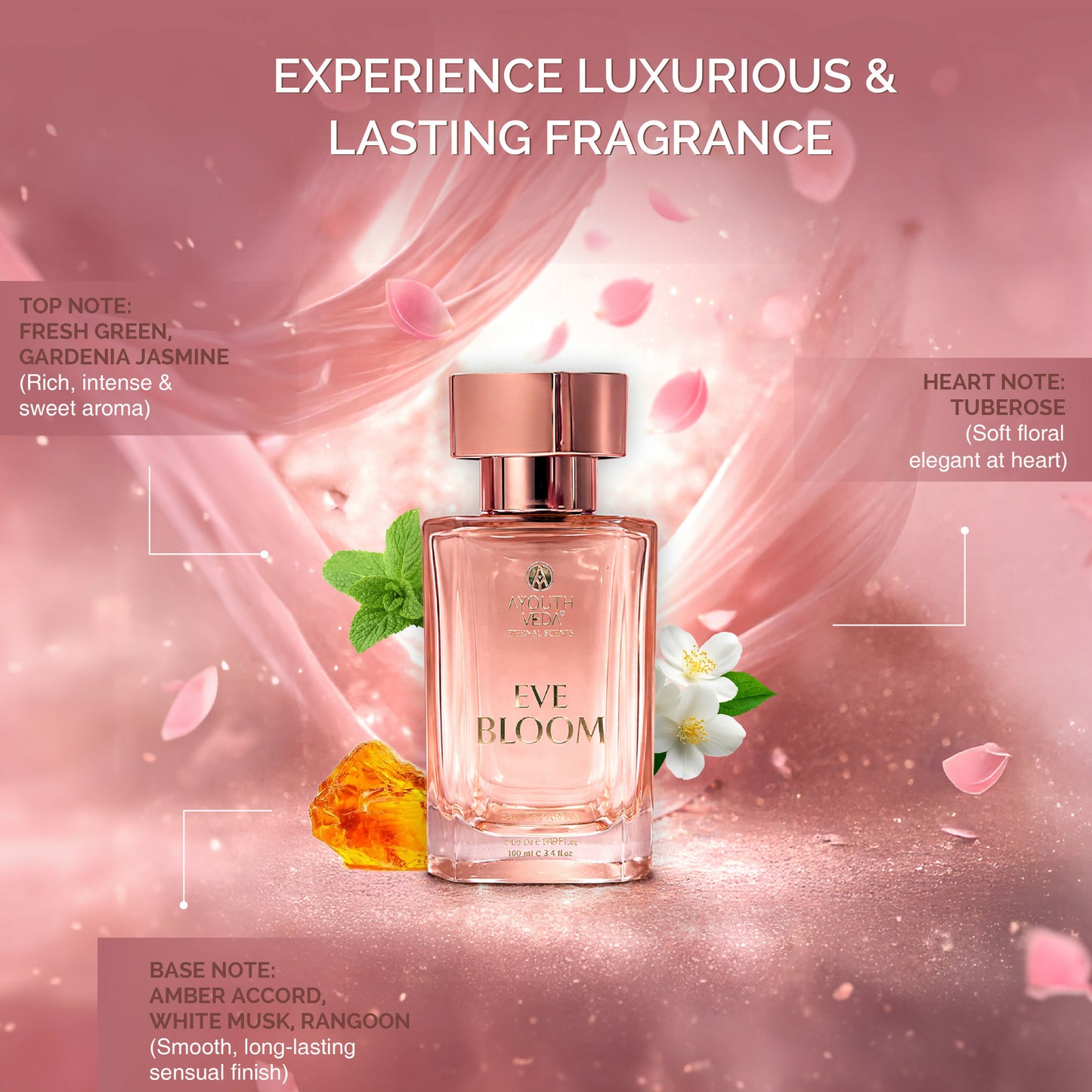 Ayouthveda Eve Bloom Eau De Parfum for Women - Dista