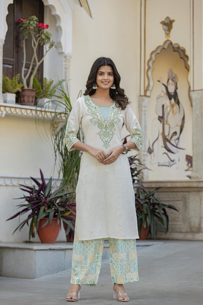 Juniper Multi Color Ethnic Printed Kurta Set with Dupatta - Distacart