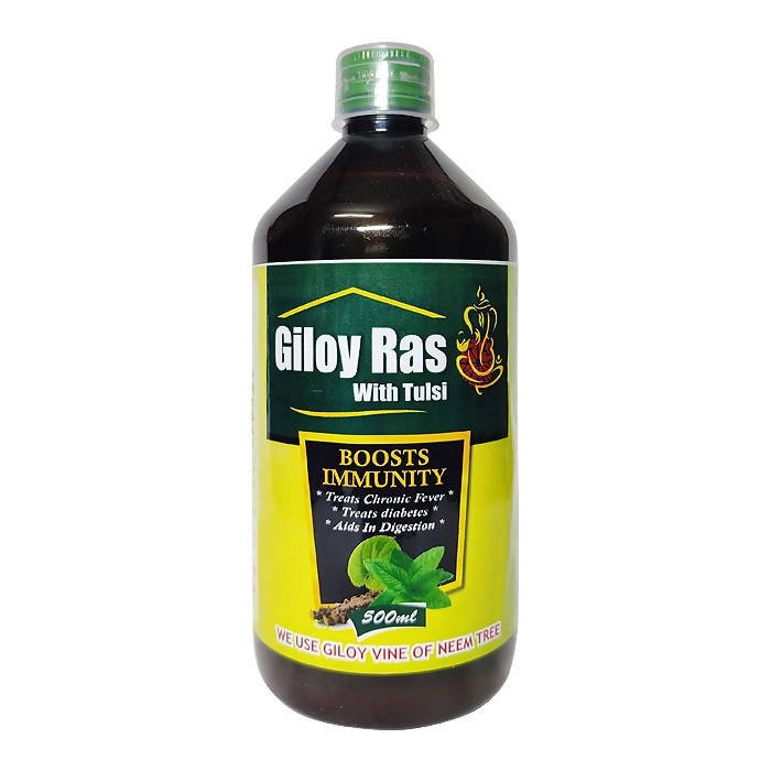 Ayurvedshakti Giloy Ras With Tulsi Syrup - Distacart
