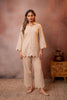 Juniper Sand Whisper Schiffli Co-Ord Set - Distacart