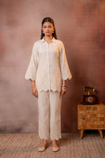 Thumbnail for Juniper Cotton Whisper Schiffli Co-Ord Set - Distacart
