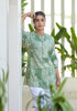 Juniper Mint Mosaic Printed Cotton Tunic - Distacart