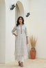 Juniper White Minimal Motif Printed Kurta - Distacart