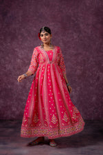 Thumbnail for Juniper Gulnaar Heritage Anarkali - Distacart