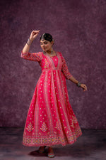 Thumbnail for Juniper Gulnaar Heritage Anarkali - Distacart
