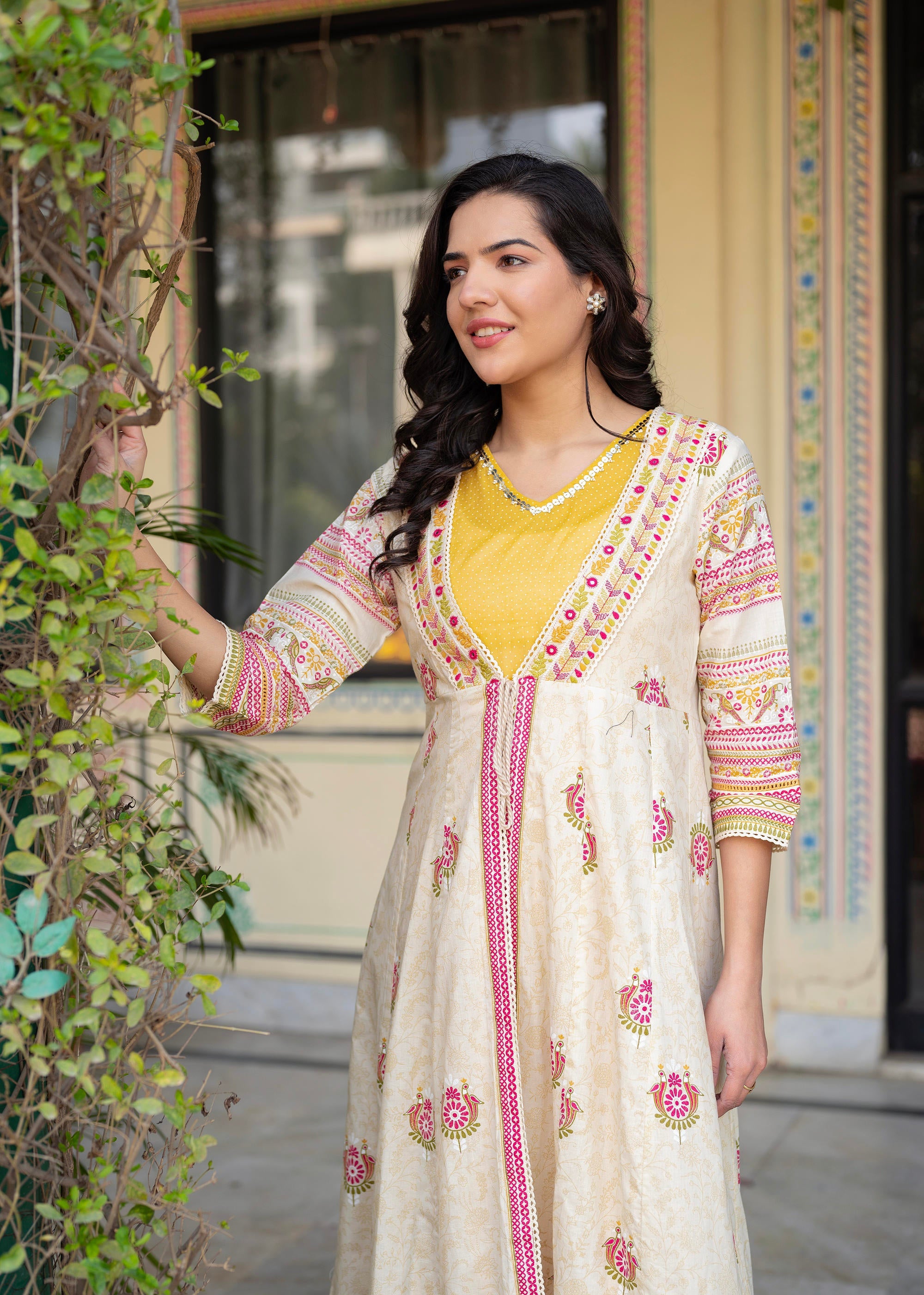 Juniper Women Printed Floral Fit & Flared Dress - Distacart