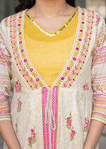 Thumbnail for Juniper Women Printed Floral Fit & Flared Dress - Distacart