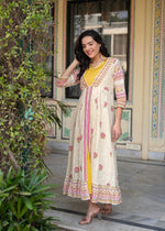 Thumbnail for Juniper Women Printed Floral Fit & Flared Dress - Distacart