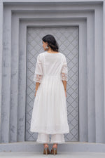 Thumbnail for Juniper Women Embroidered Anarkali Kurta Set