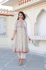 Thumbnail for Juniper Women Printed Kurta And Palazzo Set