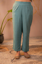 Thumbnail for Juniper Ivory Meadow Bloom Kurta Pant And Dupatta Set - Distacart