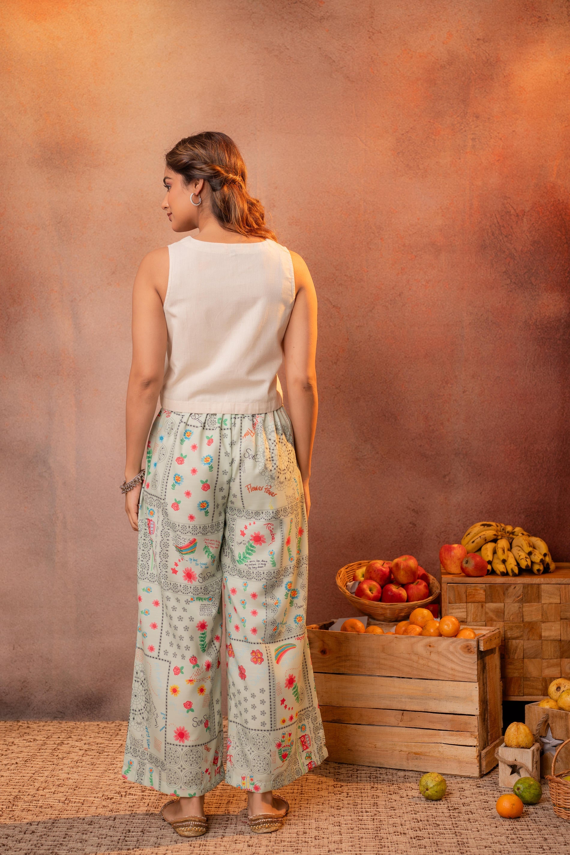 Juniper Folk Scribble Garden Co-Ord Set - Distacart