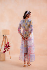 Thumbnail for Juniper Pastel Patch Garden Tiered Maxi Dress - Distacart