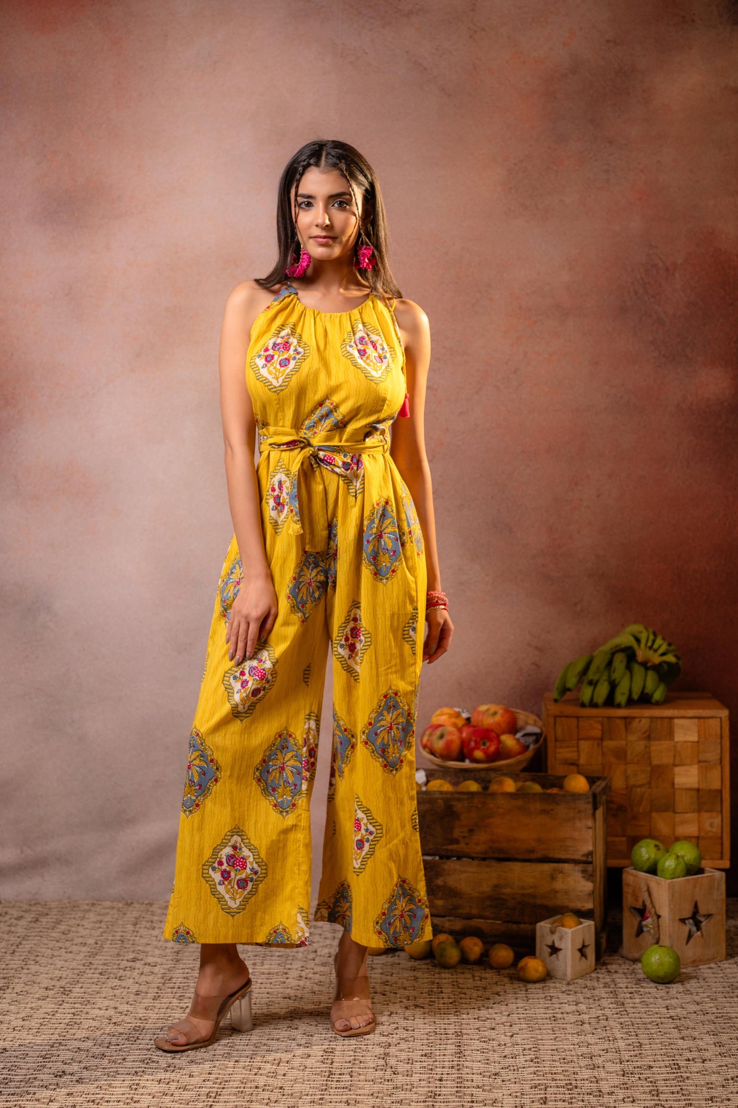 Juniper Carnival Printed Jumpsuit - Distacart