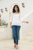 Juniper White Solid Viscose Tunic With Thread Work - Distacart