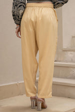 Thumbnail for Juniper Gold Solid Viscose Pants