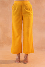 Thumbnail for Juniper Golden Petal Daywear Kurta And Pant Set - Distacart