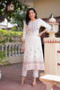 Juniper Off White Viscose Ethnic Motif Kurta With Thread Work - Distacart