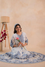Thumbnail for Juniper Gulnaar Neel Garden Panelled Dress - Distacart