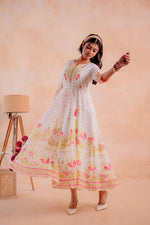 Thumbnail for Juniper Gulnaar Garden Panelled Dress - Distacart
