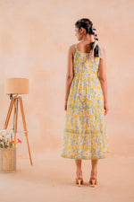 Thumbnail for Juniper Sunlit Meadow Tiered Dress - Distacart