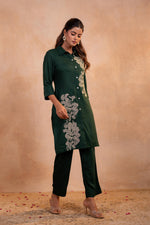 Thumbnail for Juniper Forest Bloom Printed Kurta Set - Distacart