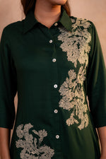 Thumbnail for Juniper Forest Bloom Printed Kurta Set - Distacart