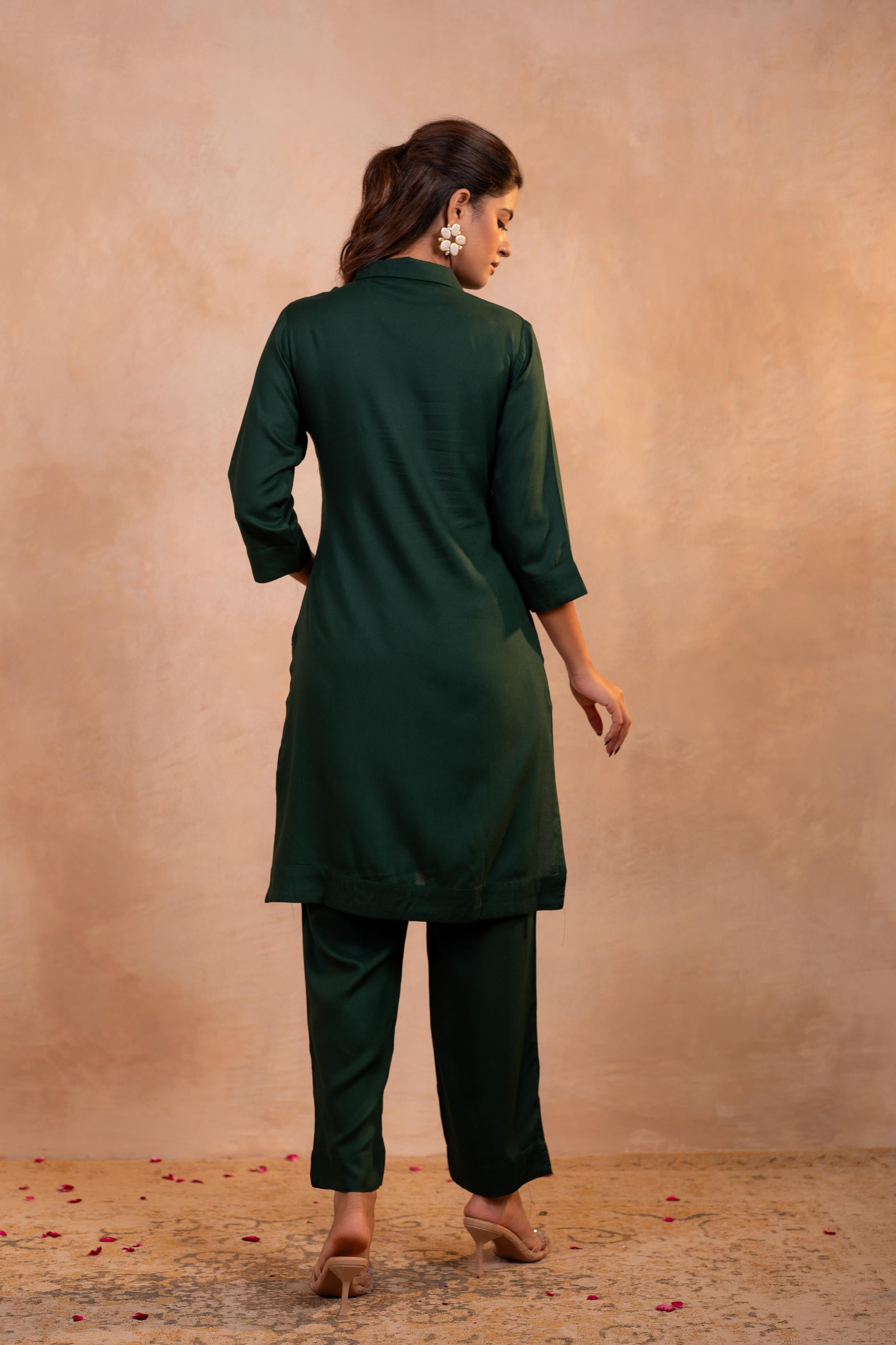 Juniper Forest Bloom Printed Kurta Set - Distacart