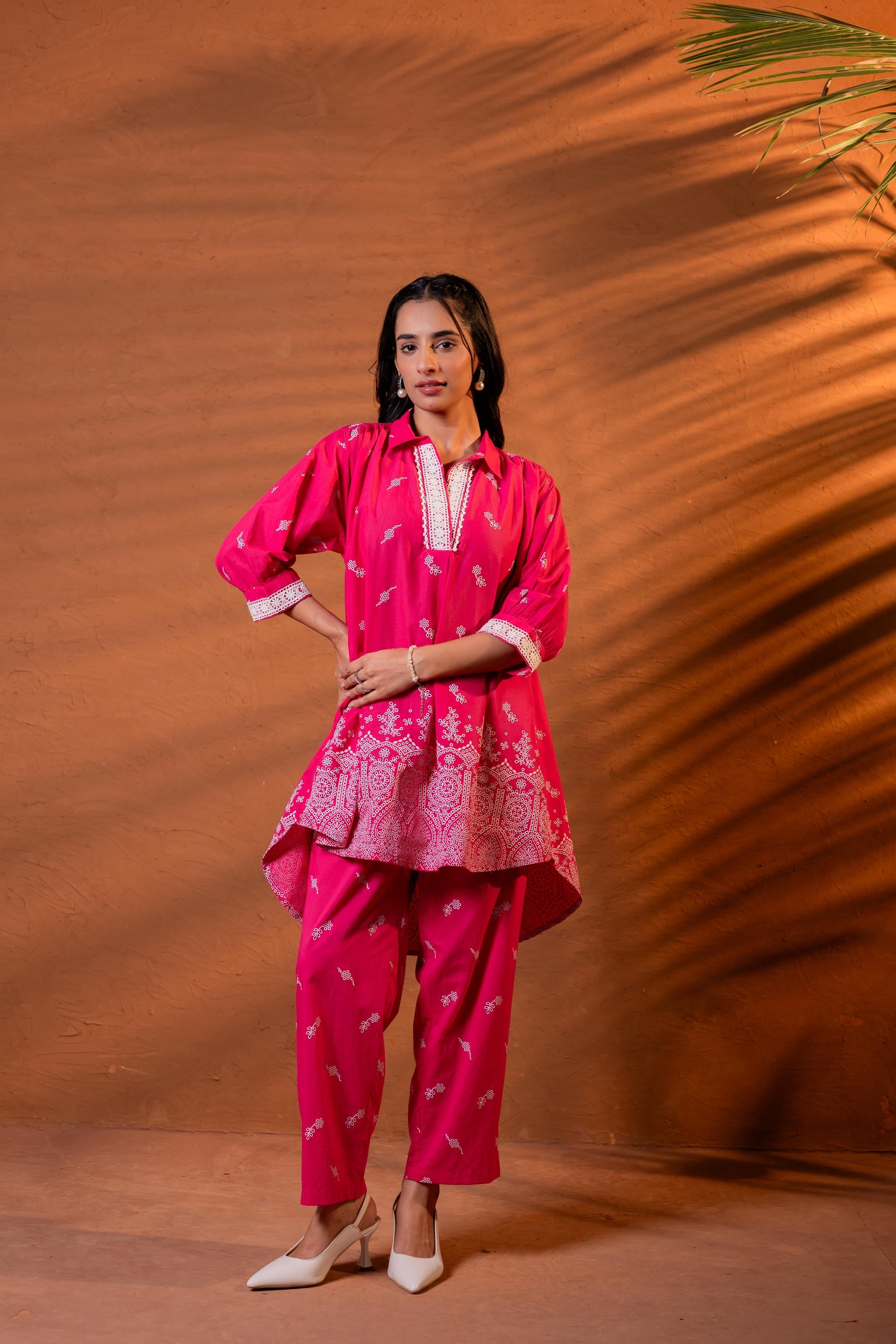 Juniper Gulnaar Festive Printed Kurta Set - Distacart