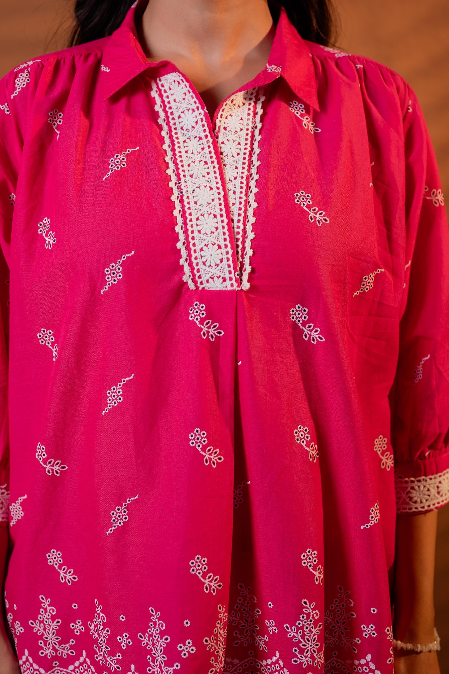 Juniper Gulnaar Festive Printed Kurta Set - Distacart