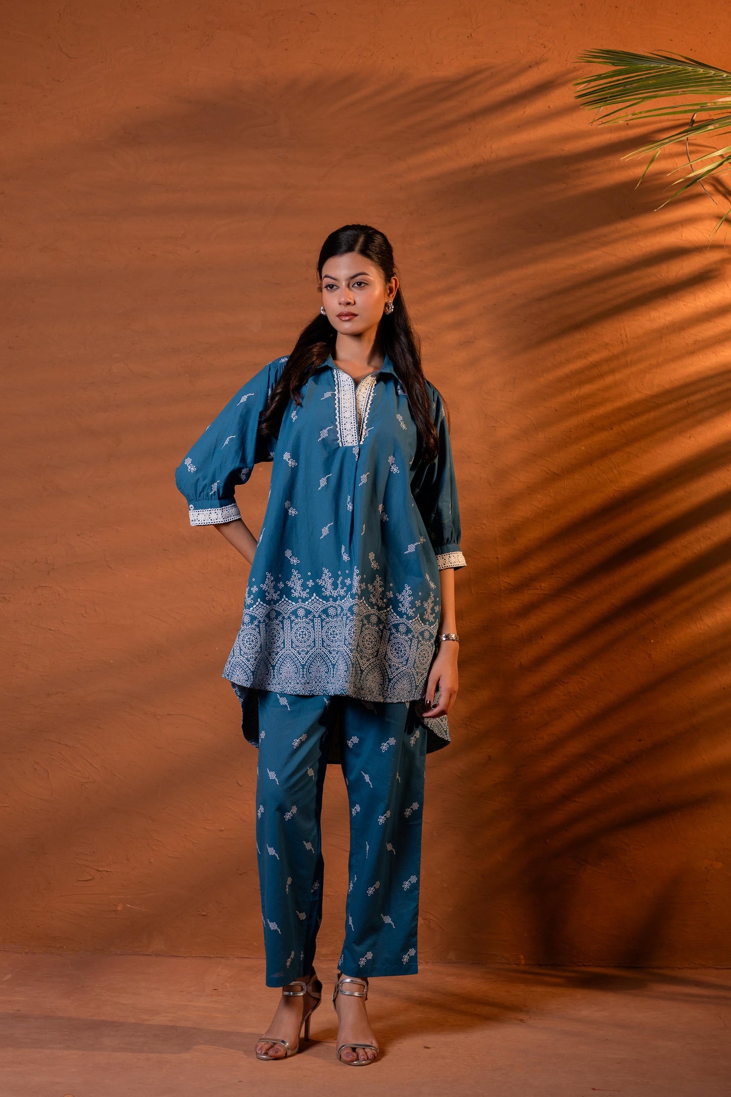 Juniper ArabianNight Festive Printed Kurta Set - Distacart