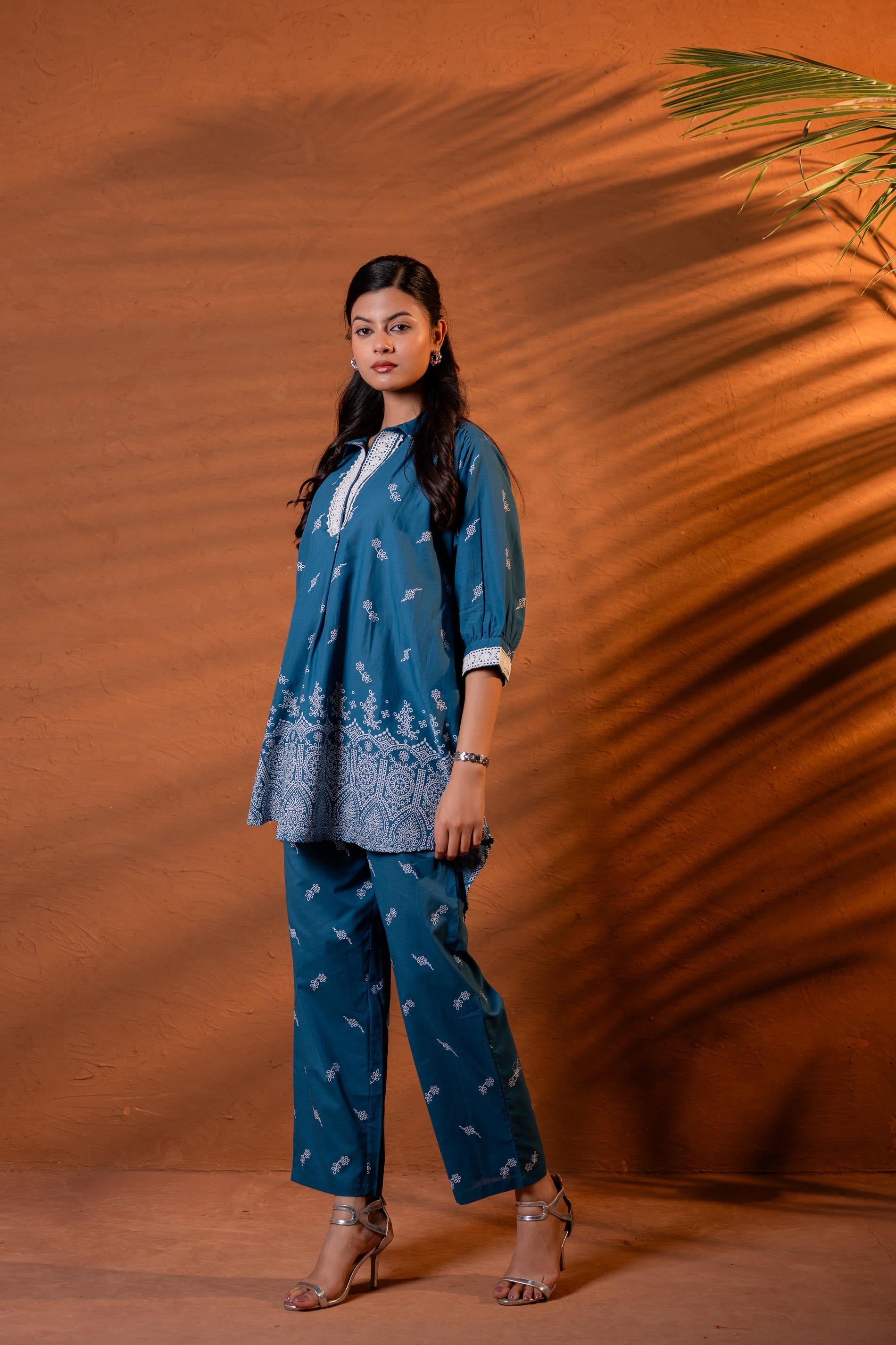 Juniper ArabianNight Festive Printed Kurta Set - Distacart