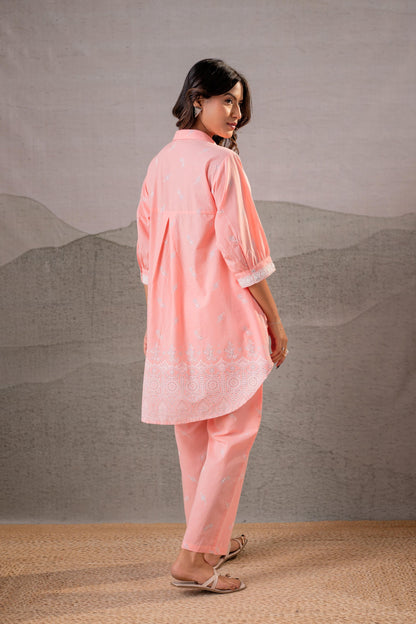 Juniper Pastel Festive Printed Kurta Set - Distacart