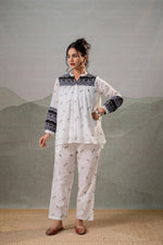 Thumbnail for Juniper Ivory Kalaa Printed Tunic Set - Distacart