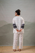Thumbnail for Juniper Ivory Kalaa Printed Tunic Set - Distacart