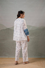 Thumbnail for Juniper Ivory Kalaa Printed Tunic Set - Distacart