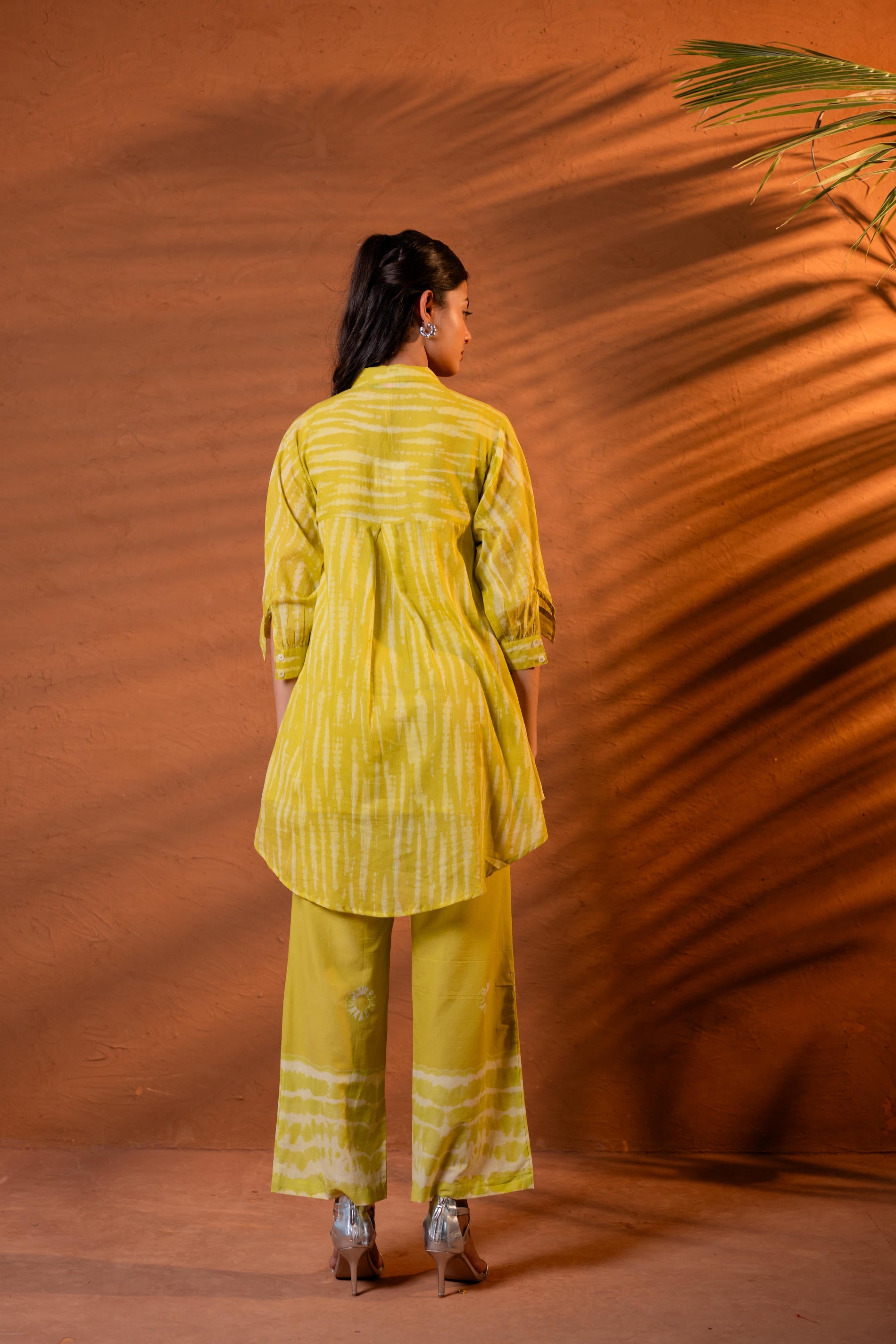 Juniper Sunshine ray lime Tunic Set - Distacart