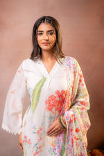 Thumbnail for Juniper Gulnaar Garden Printed Kurta Set - Distacart