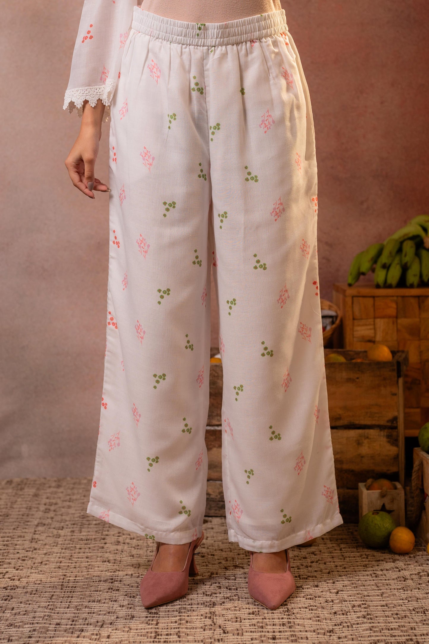 Juniper Gulnaar Garden Printed Kurta Set - Distacart