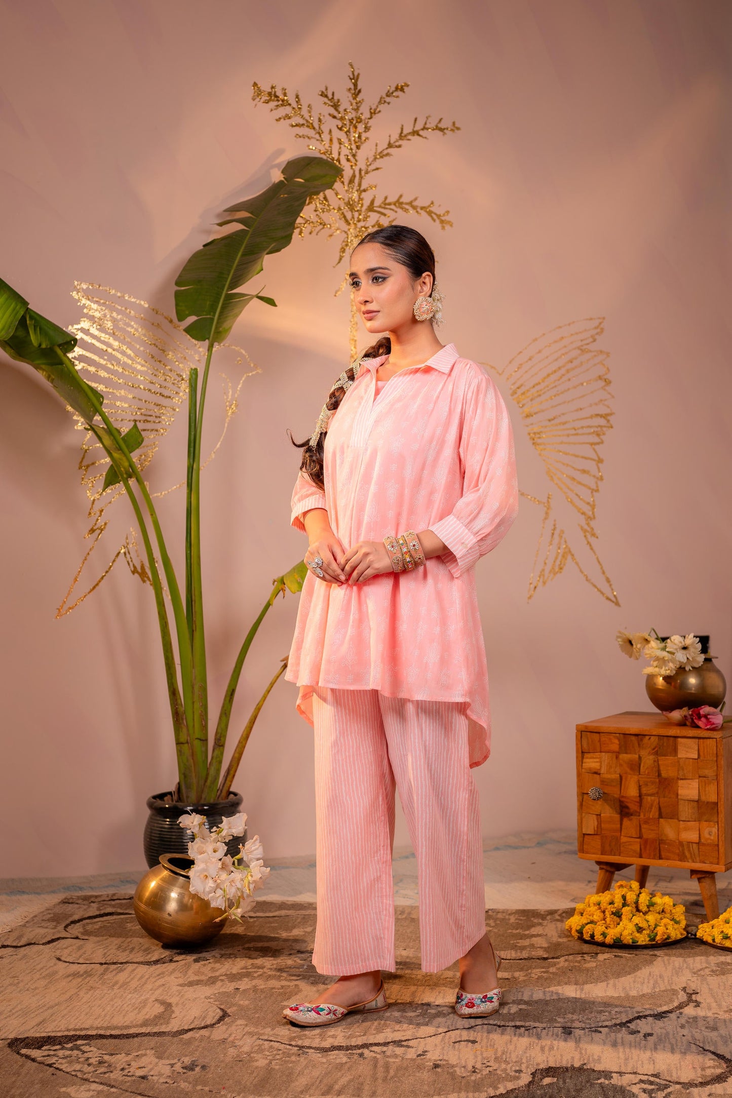 Juniper Rose Whisper Relaxed Co-ord Set - Distacart