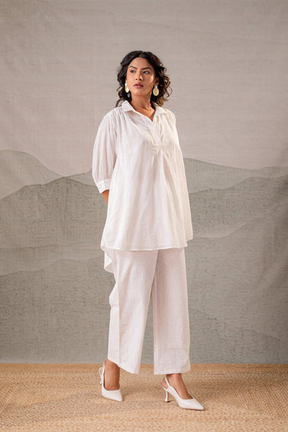 Juniper Cloud Whisper Relaxed Co-ord Set - Distacart