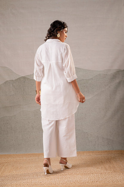 Juniper Cloud Whisper Relaxed Co-ord Set - Distacart