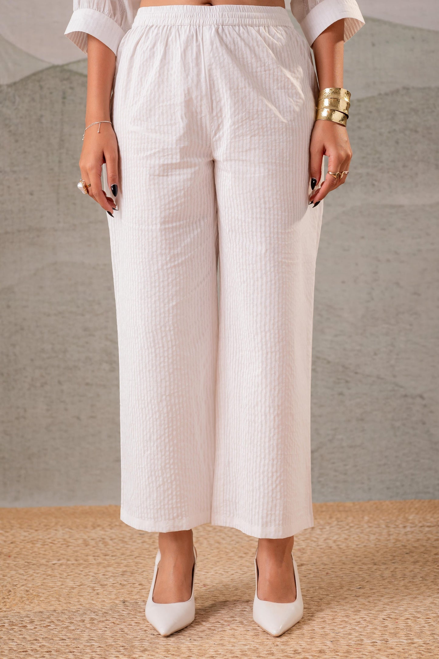 Juniper Cloud Whisper Relaxed Co-ord Set - Distacart
