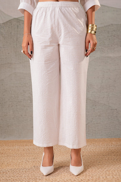 Juniper Cloud Whisper Relaxed Co-ord Set - Distacart